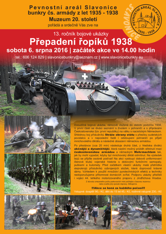 Slavonice bojová ukázka